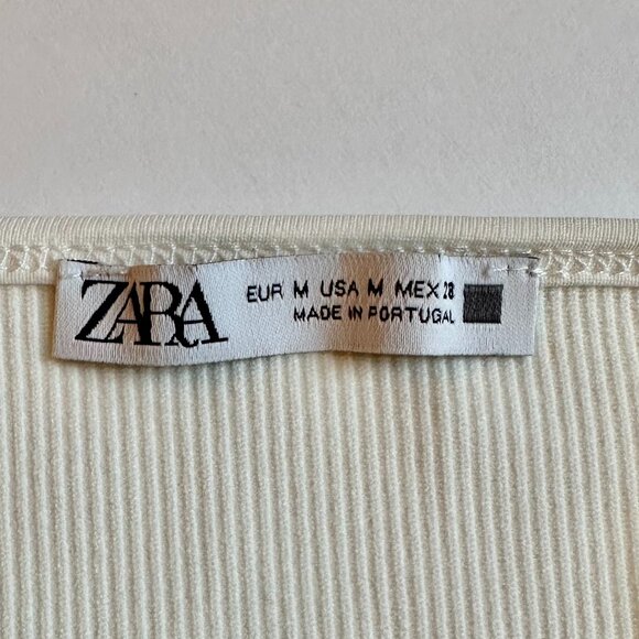 ZARA - Crossed Keyhole Halter Top - Picture 4 of 4